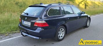 Anonse BMW SERIA 5, 2006r., 2.500cm<sup>3</sup>, 218KM, benzyna, kombi, 331.600km, granatowy, metalik, poduszki powietrzne, 8xPP, autoalarm, ASR, ABS, immobil
