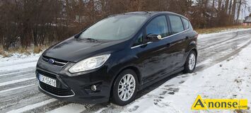 Anonse FORD C-MAX, 2012r., 1.600cm<sup>3</sup>, 115KM, diesel, van, 238.900km, czarny, metalik, poduszki powietrzne, 8xPP, system kontroli trakcji, autoalarm,