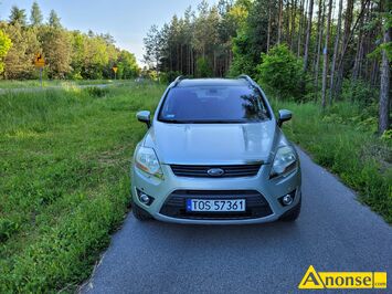 Anonse FORD KUGA, 2009r., 2.000cm<sup>3</sup>, 221.000km, srebrny, metalik, ABS, ASR, immobiliser, poduszki powietrzne, 6xPP, system kontroli trakcji, central