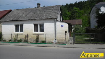 Anonse JANOWIEC N/WIS, dom 40m<sup>2</sup>, 1 kondygnacja, na dziace 809m<sup>2</sup>, Do przystosowania, Rekreacyjno-mieszkalny, pokoje: 2, cao ogrodzona, ogrd,