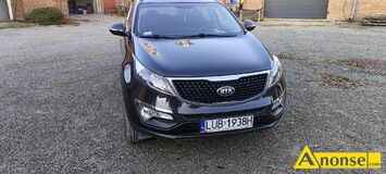 Anonse KIA SPORTAGE, 2014r., 1.600cm<sup>3</sup>, 135KM, benzyna, 71.046km, czarny, ABS, centralny zamek, elektryczne lusterka, klimatyzacja automatyczna, reg