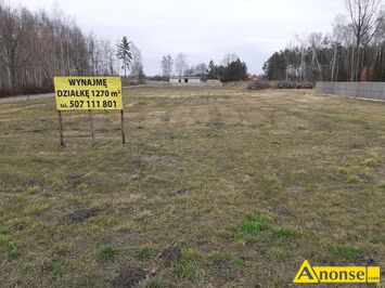 Anonse OBIEKT 1270m<sup>2</sup>, PLAC, na dziaalno handlowo-usugow, atrakcyjna lokalizacja, (DZIAKA)EWENTUALNIE + DZIAKA 820M2 CO DAJE NAM OKOO 2100M2