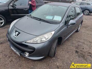 Anonse PEUGEOT 207, 2009r., 1.400cm<sup>3</sup>, 95KM, benzyna, hatchback, 117.000km, szary, metalik, ABS, poduszki powietrzne, 8xPP, immobiliser, wspomaganie
