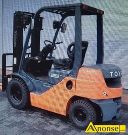 Anonse WZEK, widowy, TOYOTA-LINDE, WZKI WIDOWE MARKI TOYOTA, LINDE I INNE, stan bardzo dobry, c. od 123.456z +VAT. WOLANW