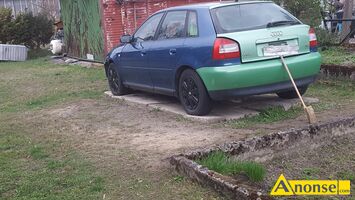 Anonse AUDI A3, 2003r., 1,6, 102KM, benzyna, hatchback, 240.000km, niebieski, pera, 8L zarejestrowany Climatronic ABS radio wspomaganie kierownicy