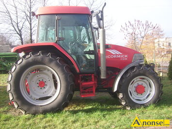 Anonse CIGNIK, Macormick 90 CX, 2001r. 5900mtg. na nowych koach. 90KM. 4x4, 42km/h, pneumatyka jedno i dwuobwodowa przedni Tuz, zaczep automat su
