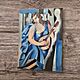 DEKORACJA CIENNA, https://allegro.pl/oferta/tamara-lempicka-kobieta-z-tamburynem-rekodzielo-50-na-70-cm-17388038108 Obraz jest rcznie malo