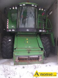 Anonse KOMBAJN, John Deere 2256 Himaster 1997r. 3900mtg. klmatyzacja czujniki kamera cofania, 2 kosy boczne do rzepaku, przerb 2ha/godz, c.189.000