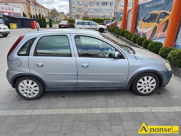 Anonse OPEL CORSA, 2004r., 1.200cm<sup>3</sup>, 75KM, benzyna, hatchback, 198.000km, bkitny, metalik, poduszki powietrzne, 4xPP, elektryczne szyby przd (2x
