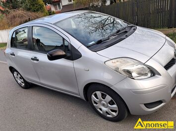 Anonse TOYOTA YARIS, 2009r., 1.329cm<sup>3</sup>, 100KM, benzyna + gaz, hatchback, 112.400km, srebrny, metalik, bezwypadkowy, Mam do sprzedania Toyot z niski