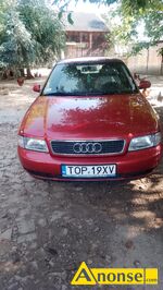 Anonse AUDI A4, 1998r., 1.598cm<sup>3</sup>, 101KM, benzyna, sedan, 221.152km, czerwony, metalik, poduszki powietrzne, 2xPP, elektryczne szyby przd (2xES), l