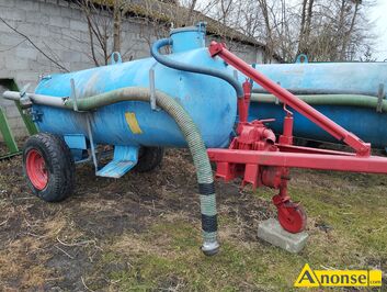 Anonse BECZKA ASENIZACYJNA, 2000l c6500, 3000l c10500,4000l c 12900, 6000l pompa ssco-toczca, ocynk, sprowadzone,w, wylewka, transport, t 5177