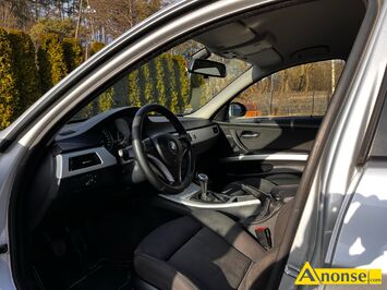 Anonse BMW 320, 2007r., 20cm<sup>3</sup>, 163KM, diesel, sedan, 195.000km, srebrny, elektryczne szyby przd, ty (4xES), liczba drzwi: 5 drzwi (5D): 5 drzwi (