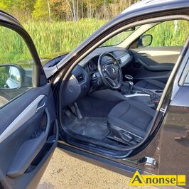 Anonse BMW X1, 2011r., 1.995cm<sup>3</sup>, 143KM, diesel, 180.000km, czarny, metalik, poduszki powietrzne, 6xPP, liczba drzwi: 5 drzwi (5D): 5 drzwi (5D), Au