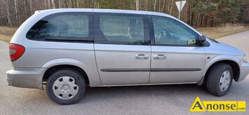 Anonse CHRYSLER Grand voyager, 2003r., 33cm<sup>3</sup>, benzyna + gaz, van, 260.000km, srebrny, Sprzedam samochd chrysler grand voyager 7osobowy stan bardzo