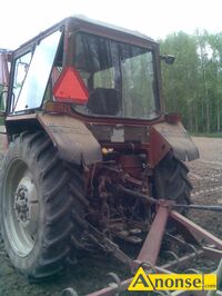 Anonse CIGNIK, rolniczy, MTZ, MTz 82 99r zarejstrowany z przednim napedem sprawny sprzedaje bez tura, stan dobry, c.39.600z. SADOWIE 517-590-46