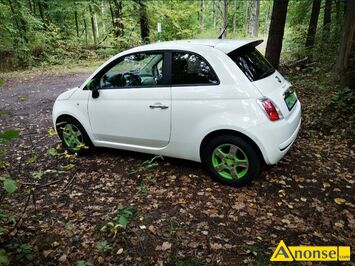 Anonse FIAT 500 elektryczny, 2010r./XI, 20cm<sup>3</sup>, 20KM, elektryczny, coupe, 82.000km, biay, metalik, poduszki powietrzne, 2xPP, elektryczne szyby prz