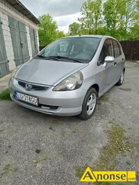 Anonse HONDA JAZZ, 2003r., 1,4cm<sup>3</sup>, benzyna, 218.000km, srebrny, metalik, liczba drzwi: 5 drzwi (5D): 5 drzwi (5D), Sprzedam Hond Jazz, Stan bezwyp