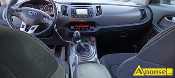 Anonse KIA SPORTAGE, 2014r., 1.600cm<sup>3</sup>, 135KM, benzyna, 72.191km, czarny, ABS, autoalarm, system kontroli trakcji, immobiliser, centralny zamek, ele