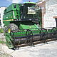 KOMBAJN, John Deere 2256 Hilmaster 1997r. 3700mtg. heder 5,4m. z wzkiem, sieczkarnia, klimatyzacja, kamera cofania, 2 kosy boczne do rzepak