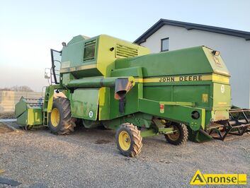 Anonse KOMBAJN, JOHN DEERE, 1166,90r, kabina, sieczkarnia, 2300mth, 3,7heder, sprowadzony, w oryginalnym stanie, stan bardzo dobry, c.110.000z. RA