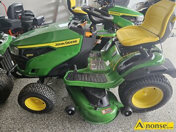 Anonse KOSIARKA, cigniczek, JOHN DEERE S170, Kosiarka traktorek john deere s170 .nowa nie uzywana.sprowadzona z USA.kosisko 48 cale.24 km mocy, st