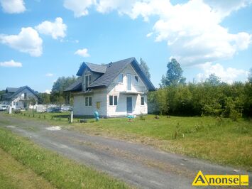 Anonse KRANW, dom 100m<sup>2</sup>, parterowy z poddaszem mieszkalnym, na dziace 801m<sup>2</sup>, stan deweloperski, do zamieszkania, pokoje: 5, bez ogrodzenia, miejs