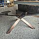 MATERIAY, St, blat szko lekki brz, nogi lite drewno-ciemny brz. rednica szka 140 cm. Cena 1100z., stan idealny, c.1.100z. RADOM