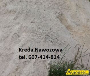 Anonse NAWOZY, wapniowe, Kreda rozdrobniona Omya Agrocarb 90M-KR to rodek wapnujcy (typ G.1.5b) z zakadu produkcyjnego w Starej Kornicy, wglan