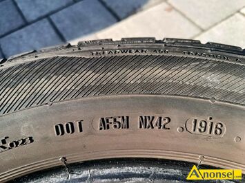 Anonse OPONY BARUM BRAVURIS, Sprzedam komplet 4 opon letnich Barum Bravuris2 215/60 R16 99H, gboko bienika ok. 5mm w caym komplecie.Opony spr