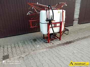 Anonse OPRYSKIWACZ, 400l sprawny 100% mao pracowa belka 12m moliwo dowozu, stan bardzo dobry, c.1.550z. MIRZEC
