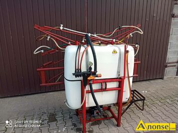 Anonse OPRYSKIWACZ, 400l sprawny 100% mao pracowa belka 12m moliwo dowozu, stan bardzo dobry, c.1.550z. MIRZEC