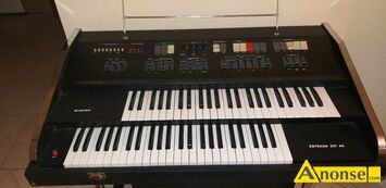 Anonse ORGANY, ESTRADA 207, elektroniczne, Polskie organy Estrada dwumanuowe, stan bardzo dobry, c.800z. WYMIERZYCE