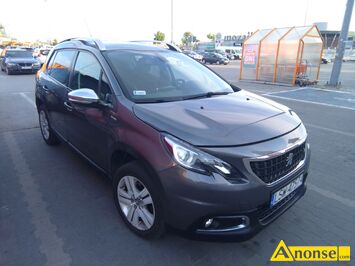 Anonse PEUGEOT 2008, 2018r., 1.199cm<sup>3</sup>, 110KM, benzyna, 111.000km, ABS, ASR, autoalarm, system kontroli trakcji, immobiliser, elektryczne lusterka,