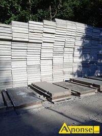 Anonse PYTY, moliwo transportu, Pyty drogowe nowe - 3,0x1,0x0,15 Mury oporowe - 180x60x60, 120x60x60, 60x60x60 Cena: 350 z netto (pyty drogo