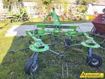 Anonse PRZETRZSARKA, Hydrauliczne skladana,niemayer 5,5m c 7500, Deutz-Fahr 4m c4500- 5700, Pottinger hit 54 c15000,pz 5 m c 6300,Claas 640 c 5500