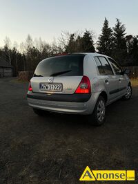 Anonse RENAULT CLIO, 2004r., 1,2cm<sup>3</sup>, hatchback, 200.000km, Sprzedam samochd renault clio|| po lifcie 5drzwiowy rok produkcji 2004 silnik 1.2 16v b