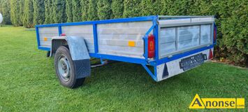 Anonse SAM, Witam. Sprzedam przyczepk SAM niezarejestrowan o wymiarach wewntrznych 278x134x40 zawieszenie od busa na resorach, odbojach koa 14C