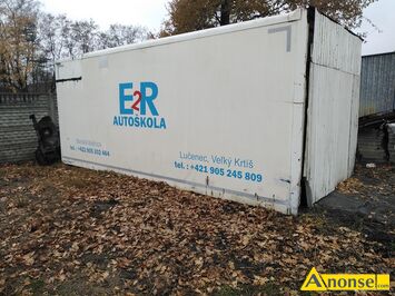 Anonse PRZYCZEPA KONTENER GARA WIATA SCHOWEK, Sprzedam izoterm na gara wiata schowek kurnik duy w adnym stanie szczelny wymiary 610cm X 250cm