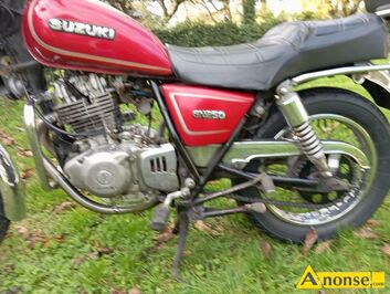 Anonse SUZUKI GN, 1995r., 249, 37.000km, kufry, OC do 6.2.2026 PT 15.05.2026 Mam go ponad 9 lat ale kupiem rok temu co wikszego dlatego idzie na