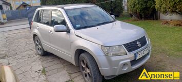Anonse SUZUKI GRAND VITARA, 2006r., 2.000cm<sup>3</sup>, benzyna + gaz sekwencyjny, 230.000km, poduszki powietrzne, 6xPP, immobiliser, ABS, elektryczne szyby