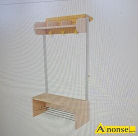 Anonse SZATNIA DLA DZIECI, sprzedam szatni KREDKA t na 3 wieszaki, now nieuywan w iloci 1 sz sprzeda moe by na faktur., c.450z. RAD