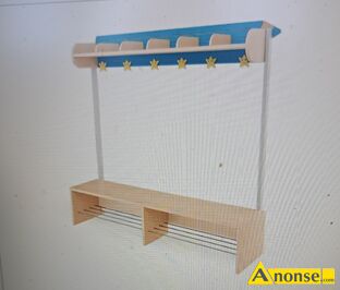 Anonse SZATNIA DLA DZIECI, sprzedam szatni dla dzieci KREDKA niebiesk na 6 wieszakw, now nieuywan w iloci 14 sz sprzeda moe by na faktu