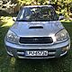 TOYOTA RAV-4, 2003r., 1.995cm<sup>3</sup>, 116KM, 286.000km, srebrny, ABS, poduszki powietrzne, 2xPP, immobiliser, manualna, centralny zamek, szyberdac