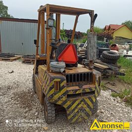 Anonse WZEK, widowy, BUGAR, wysoko podnoszenia 3,3m; udwig 1,6 tony, zasilany gazem, stan dobry, c.9.500z. MICHAW
