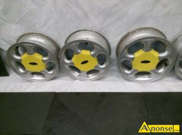 Anonse ALUFELGI 13 FORD KA, Szanowni Pastwo, mam do sprzedania 4 sz oryginalnych felg aluminiowych 13 do Forda Ka, 5 cali szerokie, rozstaw rub