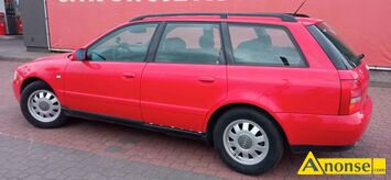 Anonse AUDI A4, 2001r./XII, 1.800cm<sup>3</sup>, 125KM, benzyna + gaz sekwencyjny, kombi, 345.000km, czerwony, metalik, system kontroli trakcji, poduszki powi