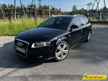 Anonse AUDI A4, 2005r., 1.800cm<sup>3</sup>, 188KM, benzyna + gaz sekwencyjny, kombi, 320.000km, czarny, metalik, poduszki powietrzne, 8xPP, elektryczne szyby