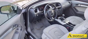 Anonse AUDI A5, 2009r., 2.000cm<sup>3</sup>, 170KM, diesel, coupe, 164.500km, czarny, metalik, ABS, system kontroli trakcji, poduszki powietrzne, 6xPP, autoal