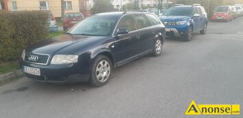 Anonse AUDI A6, 2002r., 3.000cm<sup>3</sup>, 220KM, benzyna + gaz sekwencyjny, kombi, 399km, granatowy, c.6.666z do uzg.. KIELCE